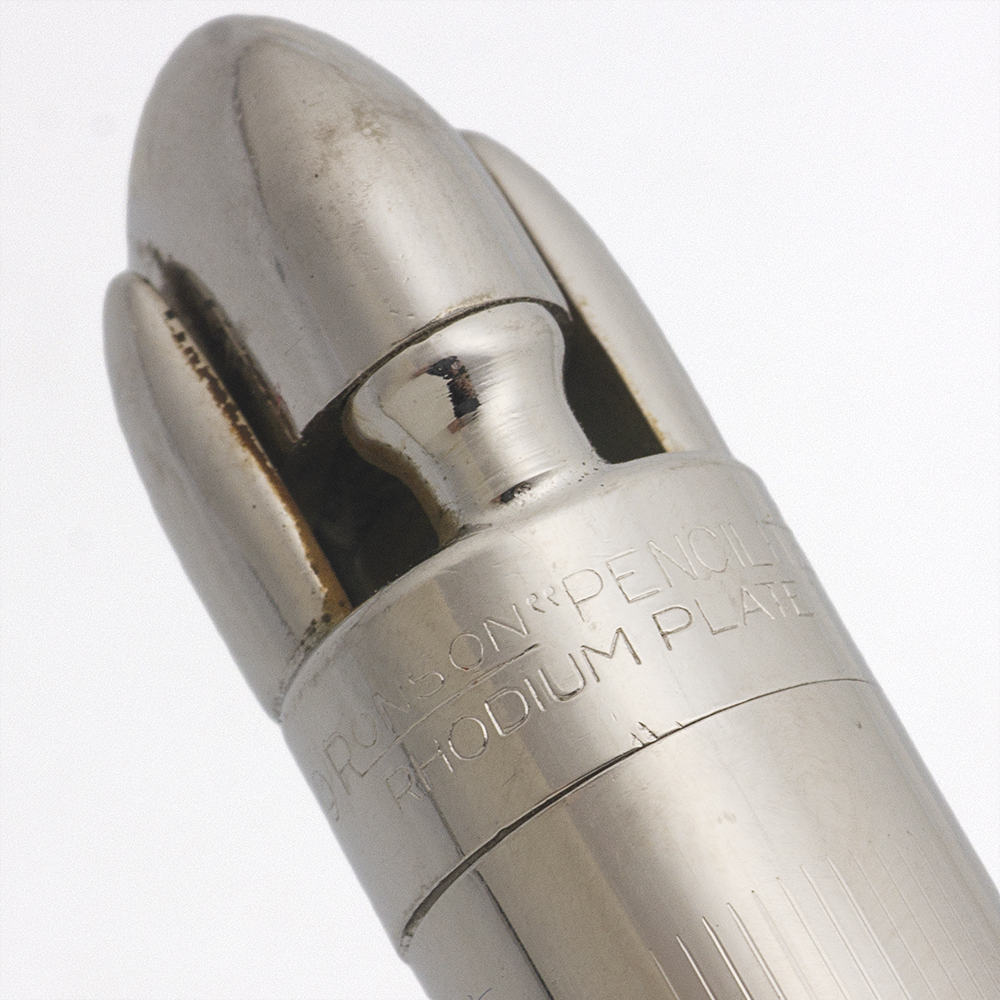 Ronson Vintage Penciliter (1940s/50s)- Second Generation, Rhodium